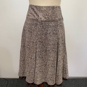 Animal Print Skirt